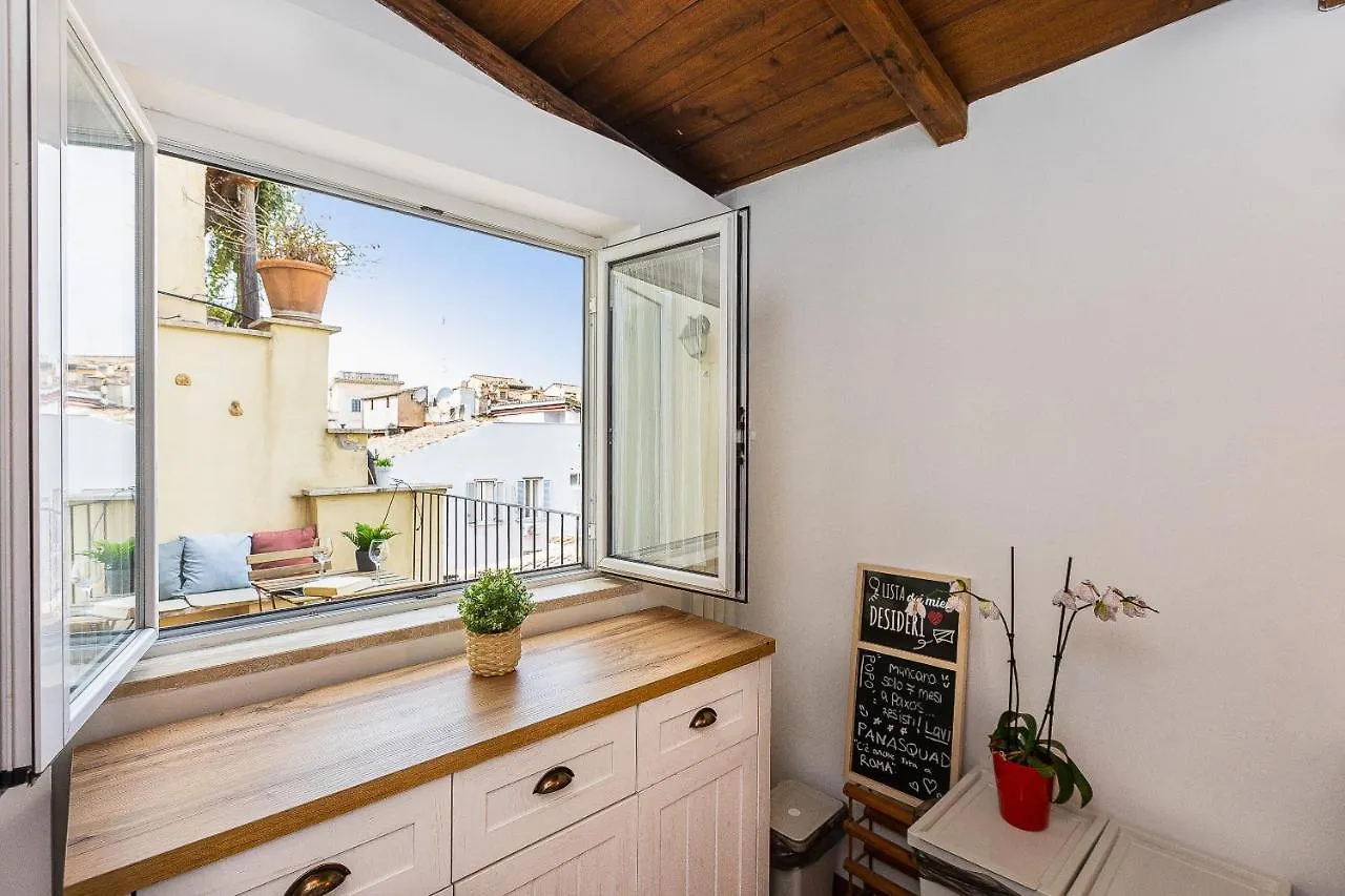 Campo De' Fiori Penthouse-Rental In ローマ イタリア