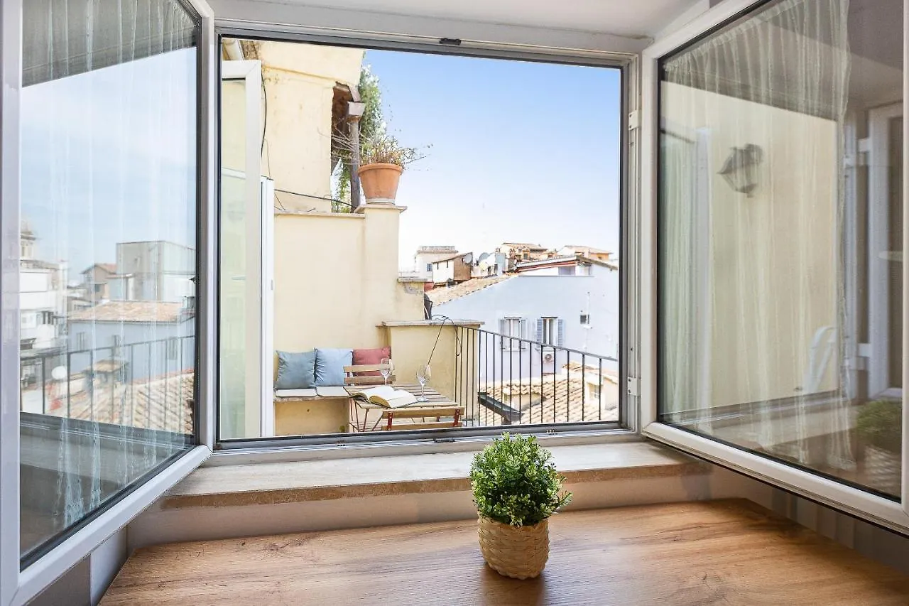 Апартаменты Campo De' Fiori Penthouse-Rental In Рим Италия